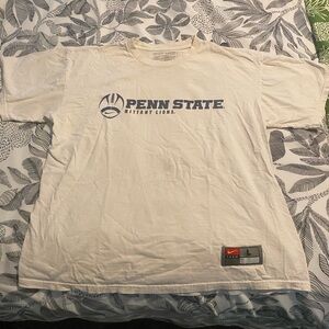 Y2K 2000 Nike White Penn State T-Shirt